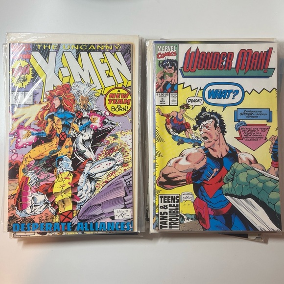 Comic Book Lot X-Men HellBlazer Captain Marvel Wonder Man Spidey Super Stories - Picture 10 of 10